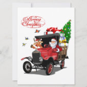Carte de vœux de Noël (Devant)