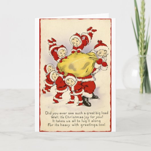Carte de voeux de Noël (Devant)