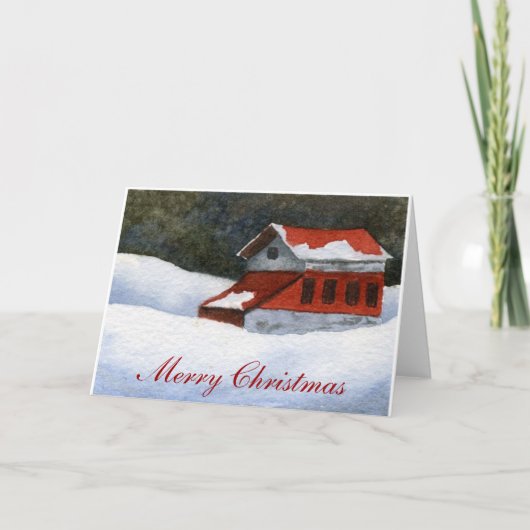Carte de voeux de Noël (Devant)