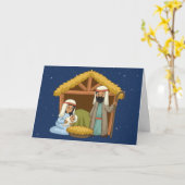 Carte de voeux de Noël (Fleur jaune)