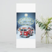 carte de vœux de Noël (Debout devant)