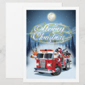 carte de voeux de Noël (Devant / Derrière)