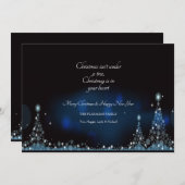 Carte de vœux de Noël (Devant / Derrière)