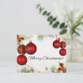 Carte de vœux de Noël (Debout devant)