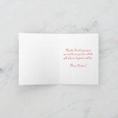 Carte de voeux de Noël (Intérieur)