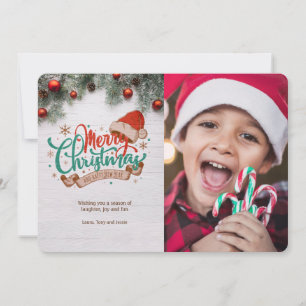 Carte de voeux de Noël