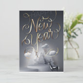 Carte de voeux de Noël (Debout devant)