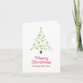 Carte de voeux de Noël. (Devant)