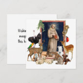 Carte de voeux de Noël (Devant / Derrière)