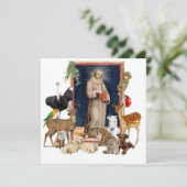 Carte de voeux de Noël (Debout devant)