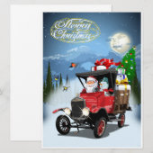 Carte de vœux de Noël (Devant / Derrière)