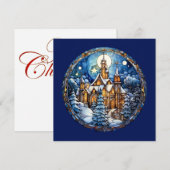 Carte de voeux de Noël (Devant / Derrière)