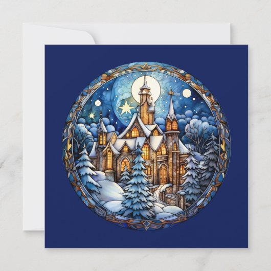 Carte de voeux de Noël (Devant)