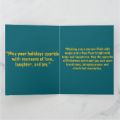 Carte de voeux de Noël (Intérieur)