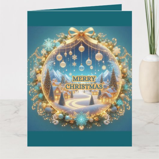 Carte de voeux de Noël (Devant)