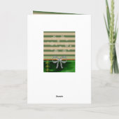 Carte de voeux de Noël (Dos)