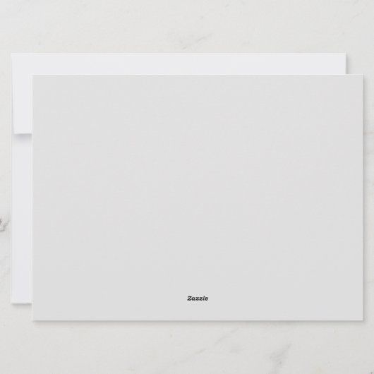 Carte de vœux de Noël (Dos)