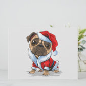 Carte de vœux de Noël (Debout devant)