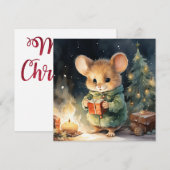 Carte de voeux de Noël (Devant / Derrière)