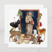 Carte de voeux de Noël (Devant / Derrière)