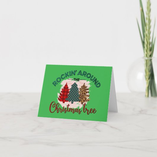 Carte de vœux de Noël (Devant)