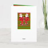 Carte de voeux de Noël (Dos)