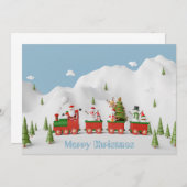 Carte de voeux de Noël (Devant / Derrière)