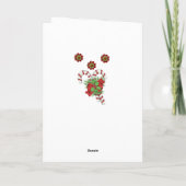 Carte de voeux de Noël (Dos)