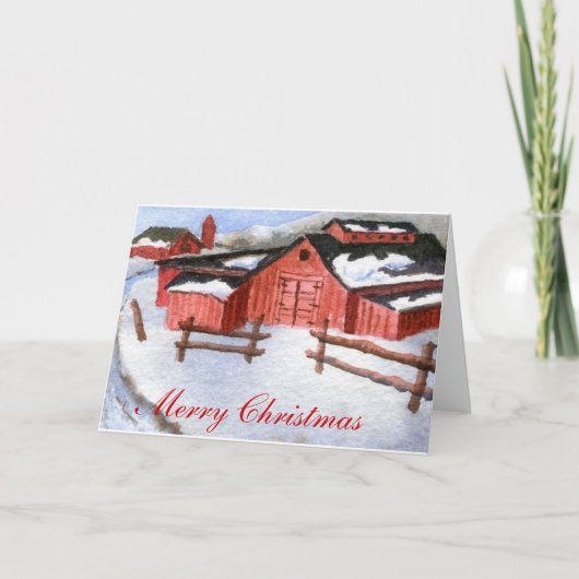 Carte de voeux de Noël (Devant)