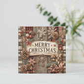 Carte de voeux de Noël (Debout devant)