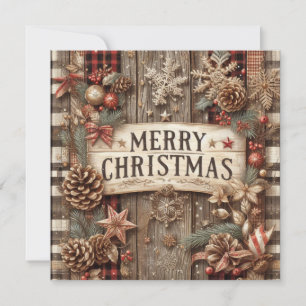 Carte de voeux de Noël