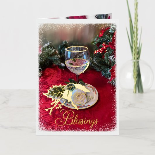 Carte de voeux de Noël (Recto)