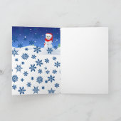 Carte de voeux de Noël (Intérieur)