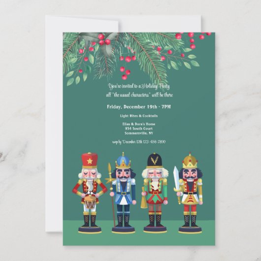 Carte de voeux de Noël (Devant)