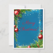 Carte de voeux de Noël (Devant)