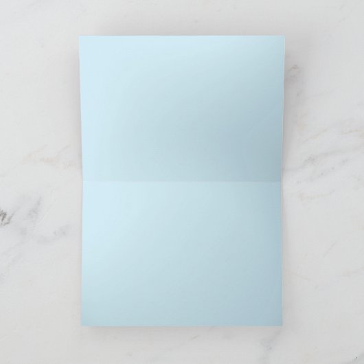 carte de voeux de noël (Intérieur)