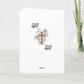 Carte de voeux de Noël (Dos)