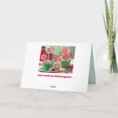 carte de voeux de noël (Dos)