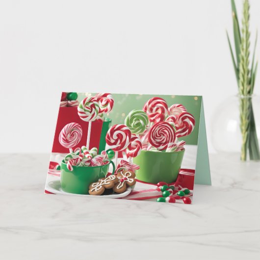 carte de voeux de noël (Devant)