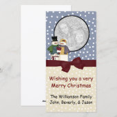 Carte de voeux de Noël (Devant / Derrière)