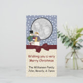 Carte de voeux de Noël (Debout devant)