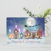 Carte de vœux de Noël (Debout devant)