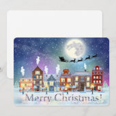 Carte de vœux de Noël (Devant / Derrière)