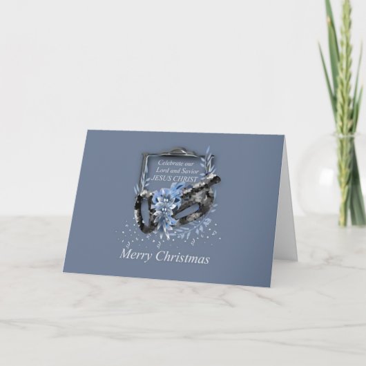 Carte de voeux de Noël (Devant)