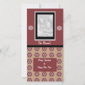 Carte de voeux de Noël (Devant)