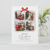 Carte de voeux de Noël (Debout devant)
