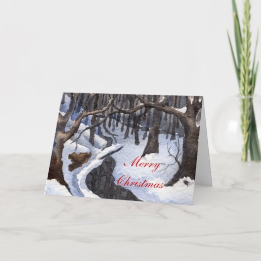 Carte de voeux de Noël (Devant)