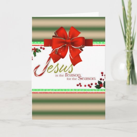 Carte de voeux de Noël (Devant)