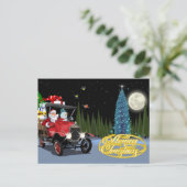 Carte de voeux de Noël (Debout devant)