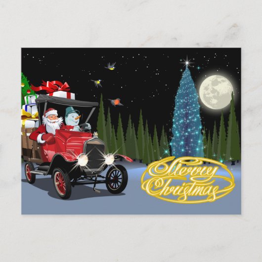 Carte de voeux de Noël (Devant)